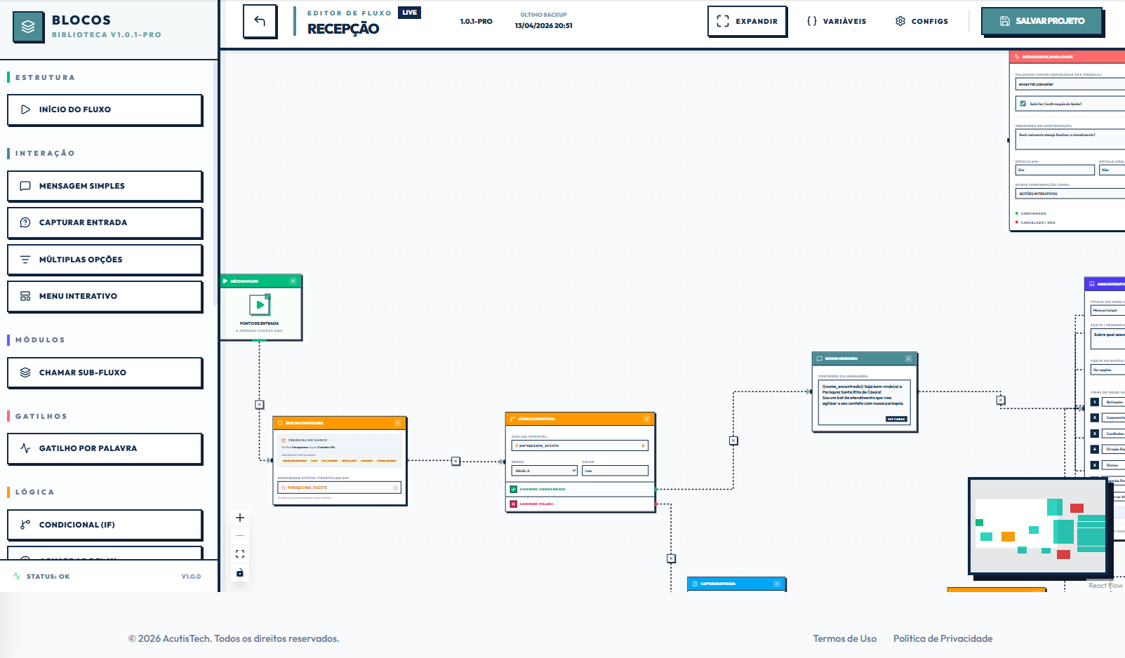Flow Builder Preview